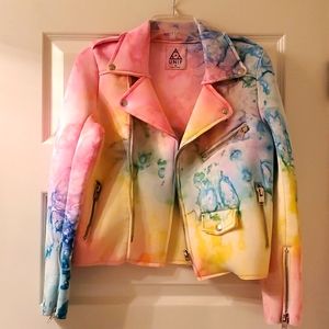 UNIF I DYE MOTO JACKET